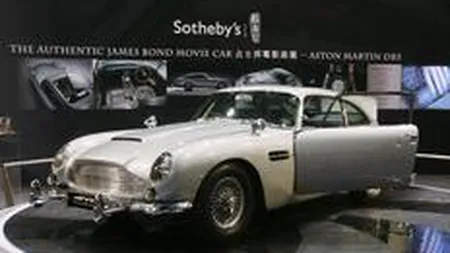 Aston Martin-ul lui James Bond din anii 60\' s-a vandut cu 4,6 mil. dolari