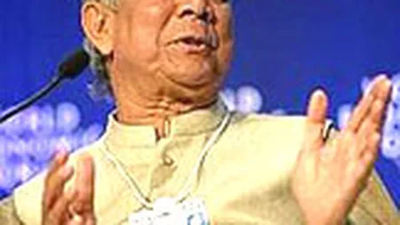 Ce inseamna \business social\? - Lasati deoparte profitul, spune un bancher laureat cu premiul Nobel pentru pace