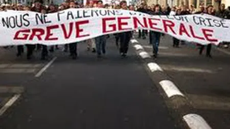 Franta: Sute de mii de participanti la manifestatiile impotriva reformei pensiilor