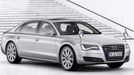 Audi blindat de un milion de dolari, pentru premierul Israelului