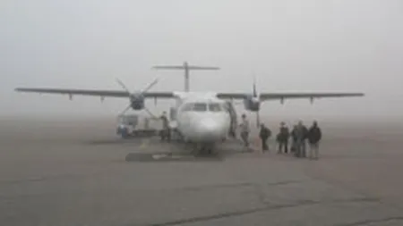 24 de curse de pe Aeroportul din Timisoara, afectate de ceata