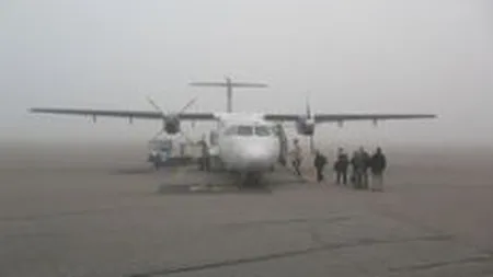 Curse anulate la Aeroportul Sibiu din cauza cetii