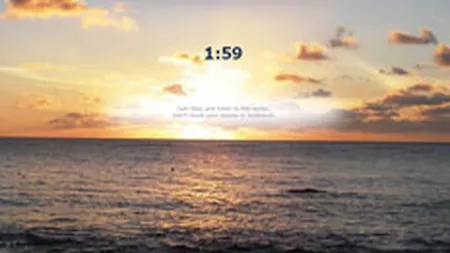 Idei simple, cu audienta mare: Site-ul care te provoaca sa nu faci nimic 2 minute