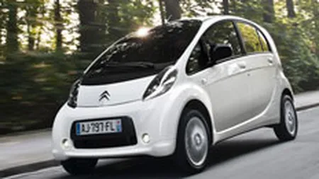 Citroen a lansat C-Zero, prima masina electrica din Romania. Pretul incepe de la 36.642 euro