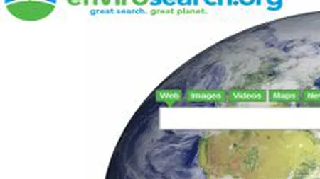 S-a lansat un nou motor de cautare verde: Envirosearch.org doneaza profitul pentru protejarea mediului