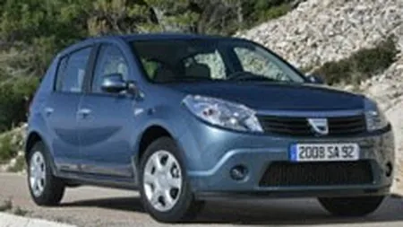 Dacia vinde in Italia 2 modele Sandero exclusiv pe Facebook