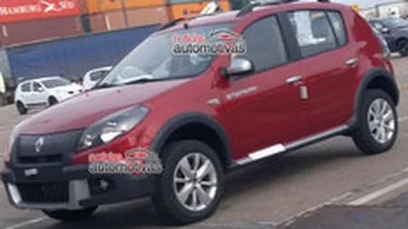 Dacia pregateste un facelift pentru Sandero (GALERIE FOTO)