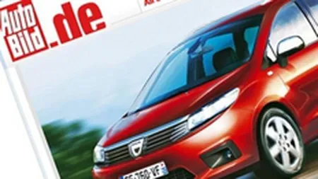 Primele schite ale nemtilor cu Dacia monovolum