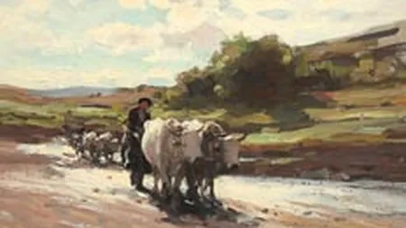 Tabloul Car cu boi de Grigorescu care a fost furat, evaluat la 175.000 euro. Valoarea sa creste de la o zi la alta