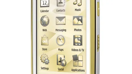 Nokia va lansa in Romania modelul de lux Oro, placat cu aur