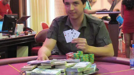 Un roman a castigat un turneu de poker din Bulgaria, incasand 65.000 euro