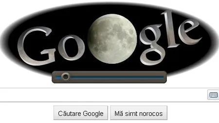 Google si-a schimbat logo-ul pentru a marca eclipsa de luna de noaptea trecuta