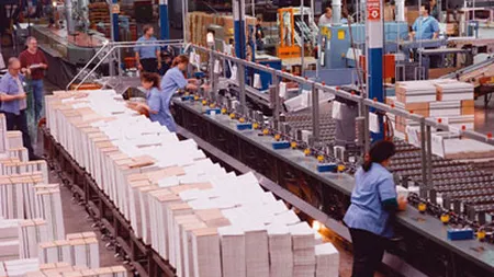 Productia industriala a crescut cu 8,9% in primele cinci luni ale anului