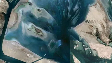 Numele care se vede din spatiu. Vezi cine si-a scris numele in nisip, pe o distanta de 3 kilometri