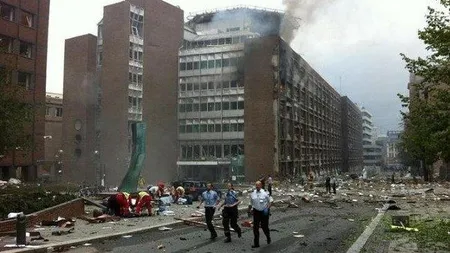 Doua explozii puternice s-au produs la Ministerul Petrolului din Norvegia