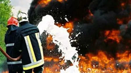 Incendiu la o fabrica de textile din Focsani