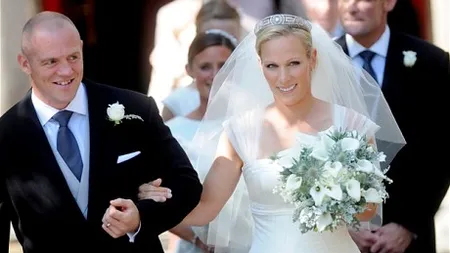 A doua nunta regala a Marii Britanii: Zara Phillips, cea mai mare dintre nepoatele reginei Elizabeth a II-a, s-a casatorit