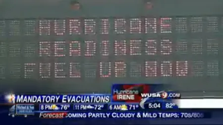 Un reactor nuclear s-a oprit automat in Maryland din cauza rafalelor de vant ale urganului Irene