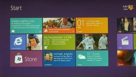 Microsoft a prezentat noi detalii despre Windows 8. Vezi ce stie sa faca noul sistem de operare (Galerie foto)