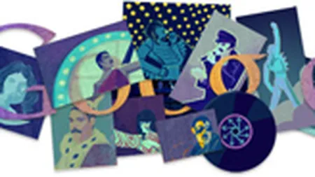 Google isi schimba logo-ul pentru a aniversa 65 de ani de la nasterea lui Fredy Mercury