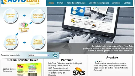 SAS lanseaza o retea de spalatorii auto destinate companiilor