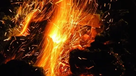 Incendiu in Parcul Natural Bucegi