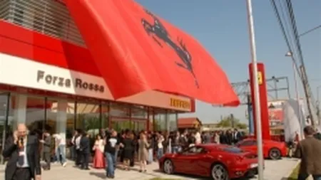 Importatorul Ferrari nu isi plateste o datorie de 100.000 euro pe motiv ca ploua in showroom