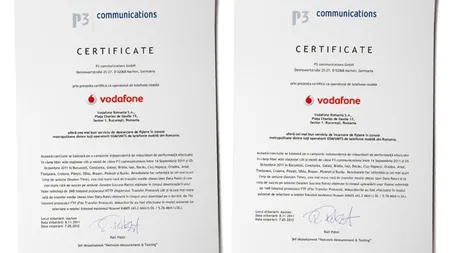 Vodafone, cea mai performanta retea de date mobile (P)