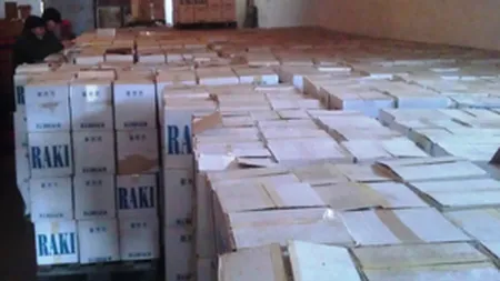 Serialul antievaziune continua cu episodul Alcool: Captura de 37.500 litri la Bacau