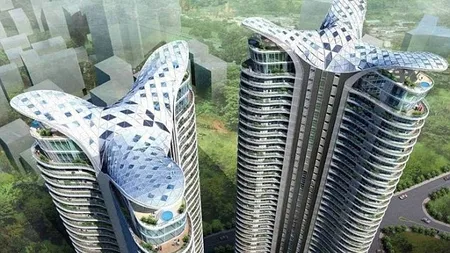 Apartamente cu piscine in loc de balcoane (Galerie Foto)