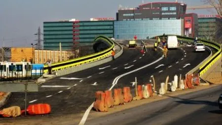 Trafic restrictionat la pasajul Pipera, pana pe 25 aprilie