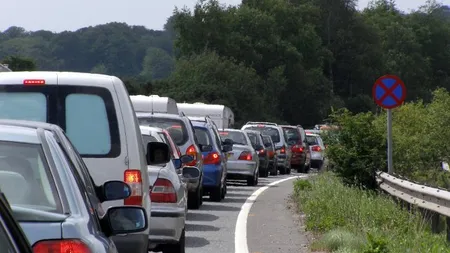 Circulatie rutiera ingreunata pe DN 1, catre Brasov