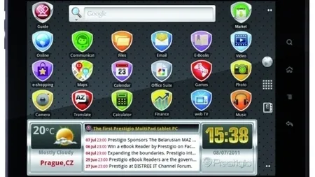 Prestigio lanseaza o tableta cu Android 4.0 Ice Cream Sandwich