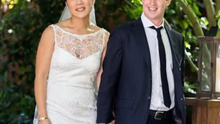 Mark Zuckerberg s-a casatorit cu Priscilla Chan
