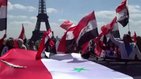 Franta o expulzeaza pe ambasadoarea Siriei