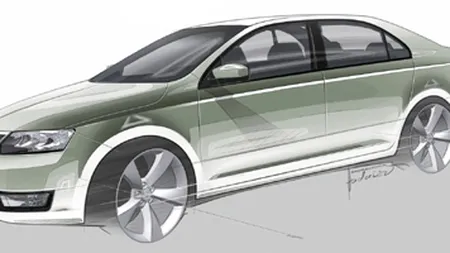 Skoda Rapid - primele imagini oficiale