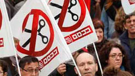 Proteste de amploare la Madrid fata de planul de austeritate