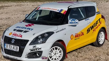 Suzuki Romania pregateste noul Swift Sport pentru debutul in raliuri (P)
