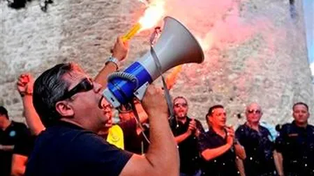 Proteste in Grecia: Peste 12.000 de persoane au iesit in strada