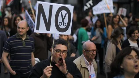 Mii de persoane au iesit in strada in Madrid si alte zeci de orase spaniole