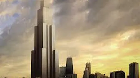 Cea mai inalta cladire din lume: Chinezii vor sa construiasca un zgarie-nori de 838 de metri in 90 de zile