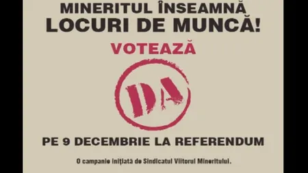 Aurul de la Rosia Montana, la referendum local duminica: Spoturile TV de chemare la vot sunt ilegale (Video)