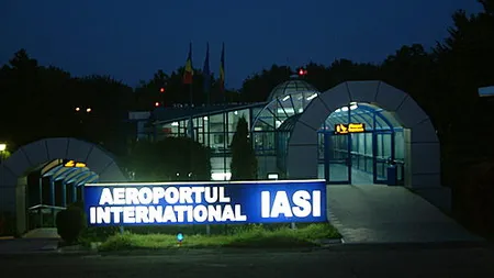 Aeroportul Iasi, inchis din cauza vantului puternic