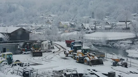 ANM a restrans avertizarea Cod Galben de ninsori la 9 judete