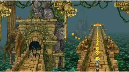 Jocul Temple Run, cea mai descarcata aplicatie de Craciun