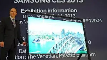 CES 2013: Televizor de 300.000 de dolari, cu diagonala de 2,8 metri