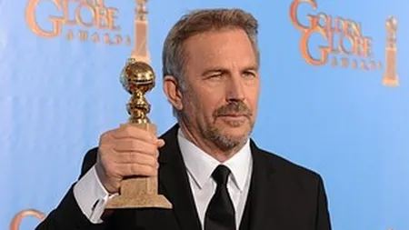 Globurile de aur 2013: Kevin Costner a multumit Romaniei in discursul sau