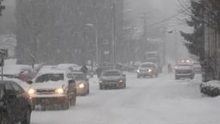 Cod galben de ninsoare si viscol. Lista drumurilor blocate