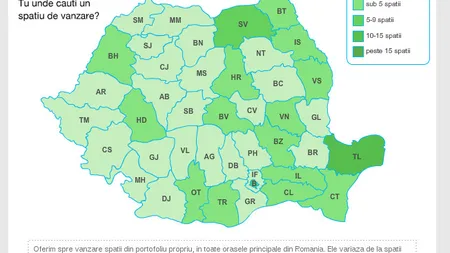 Romtelecom scoate la vanzare apartamente si spatii comerciale