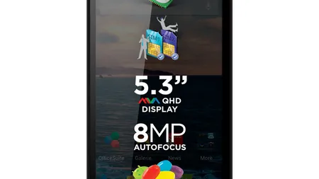 Allview lanseaza smartphone-ul cu cel mai mare display din gama proprie